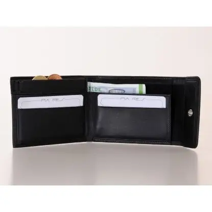 Mønt pung med plads til sedler 